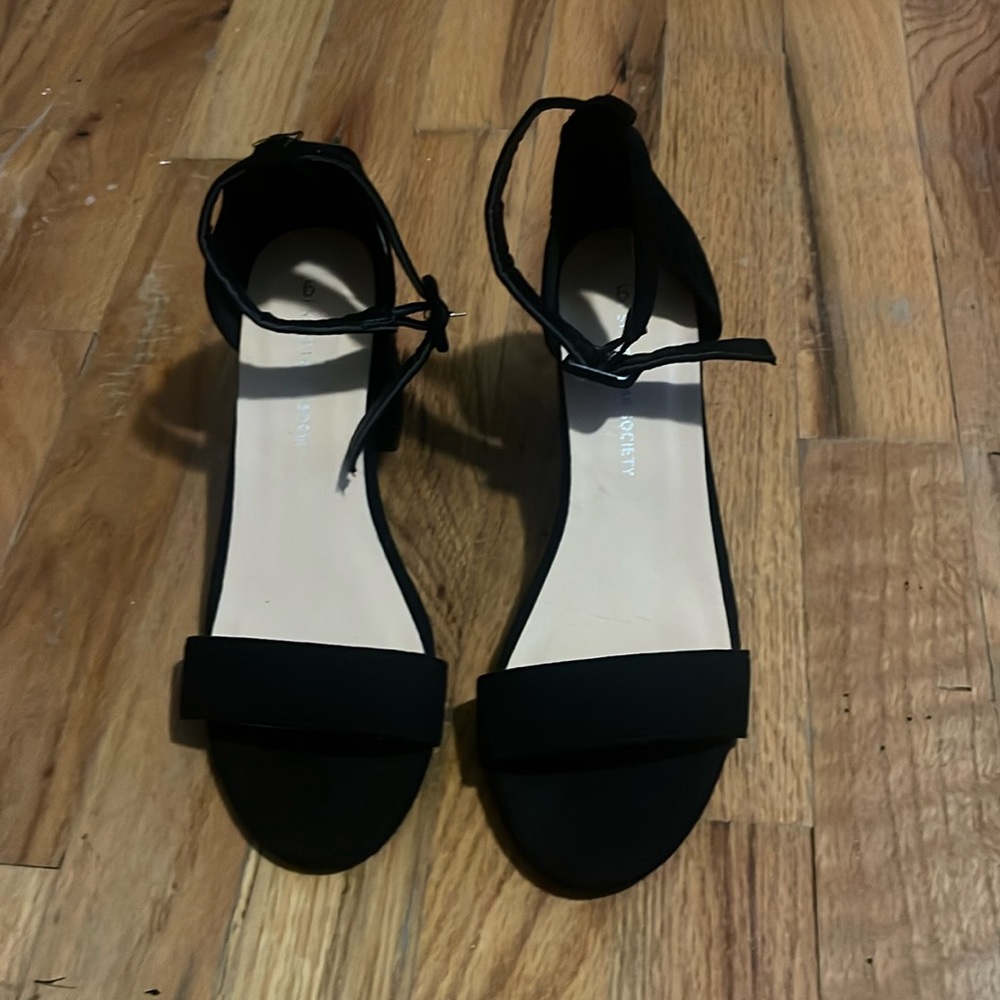 Black heels